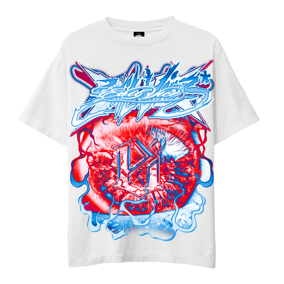 Evil Vice “Eye C U” White Tee