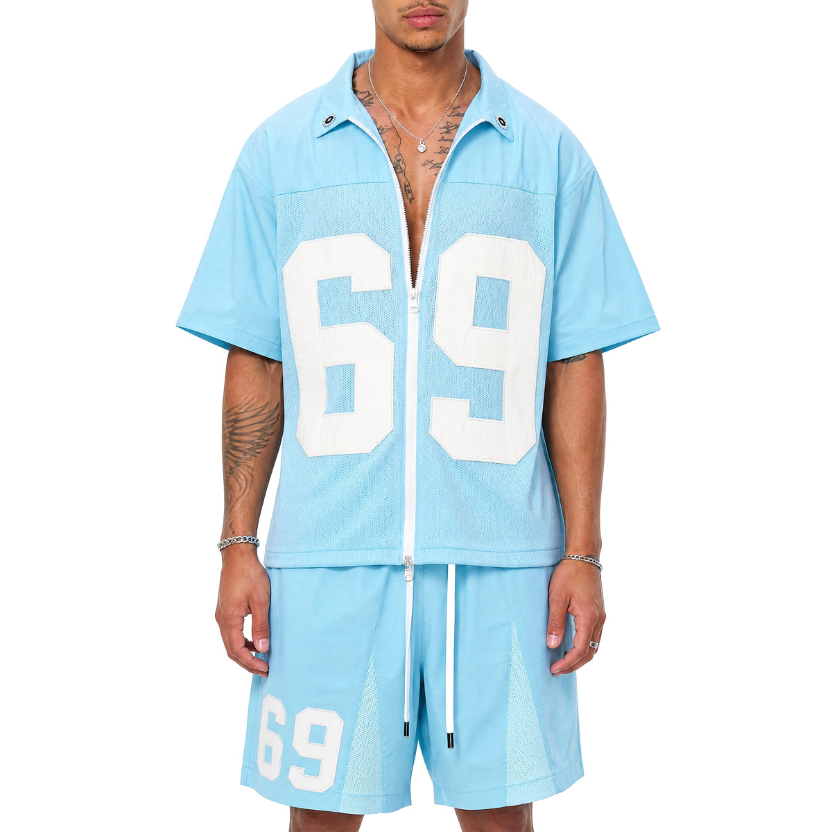 Vie riche Goated shirt short set