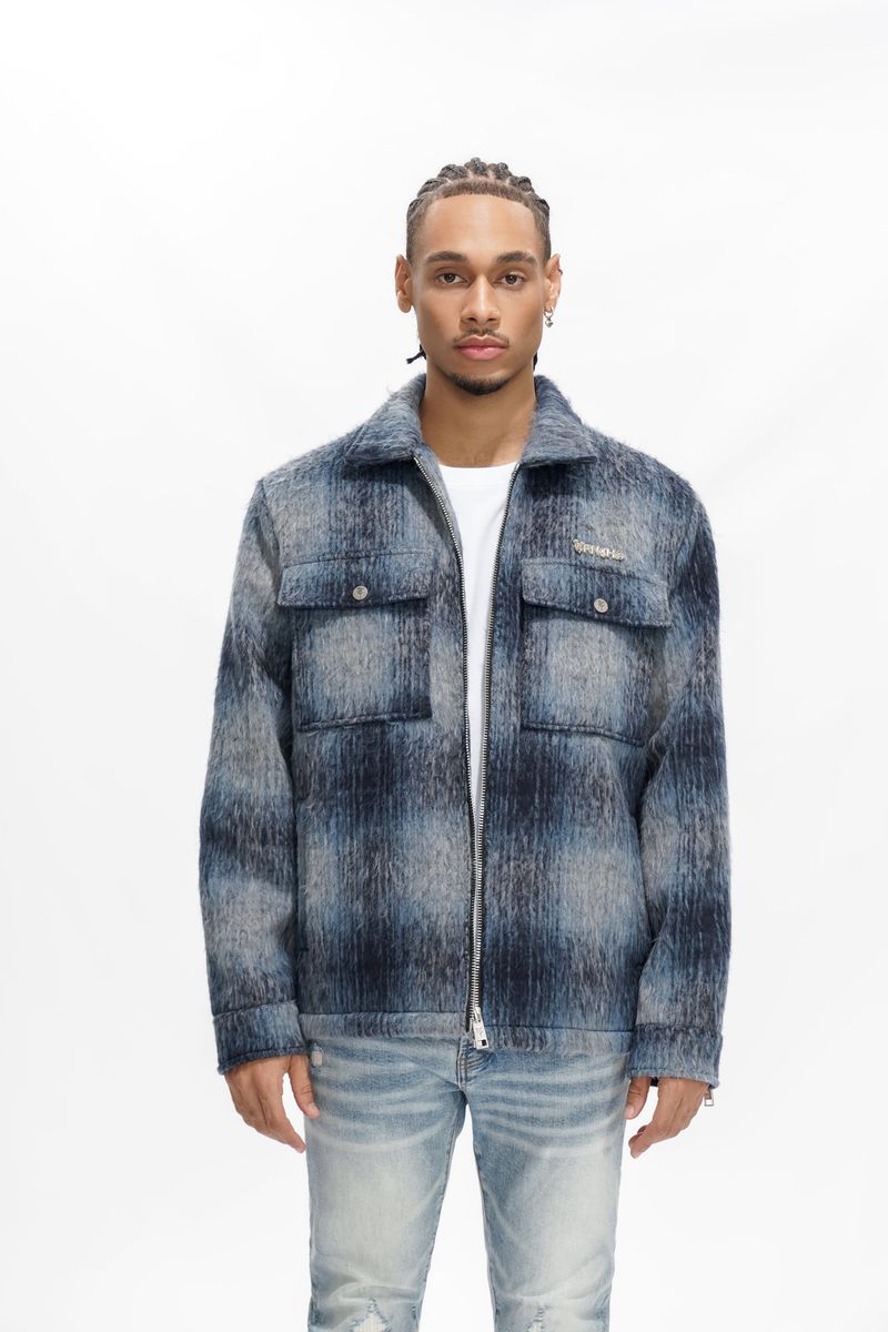 Trnchs’s
blaze mohair zipper jacket