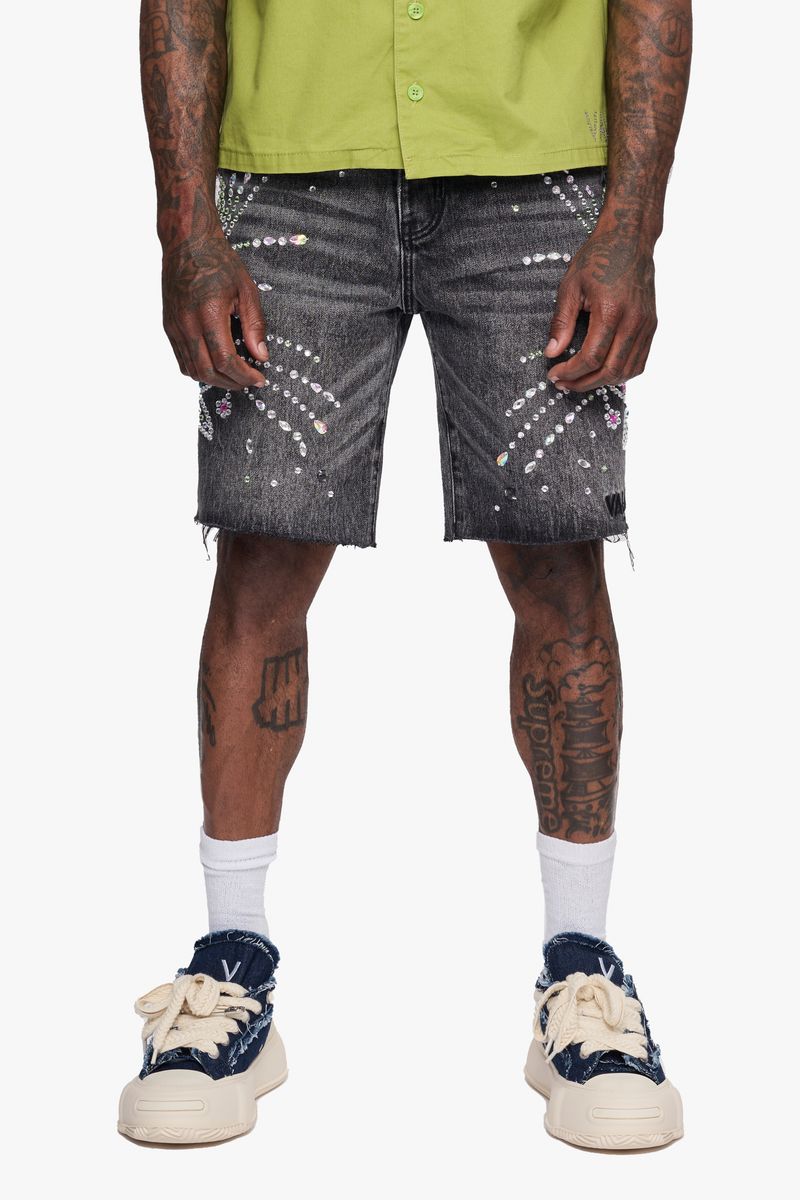 valabasas “samba” denim shorts