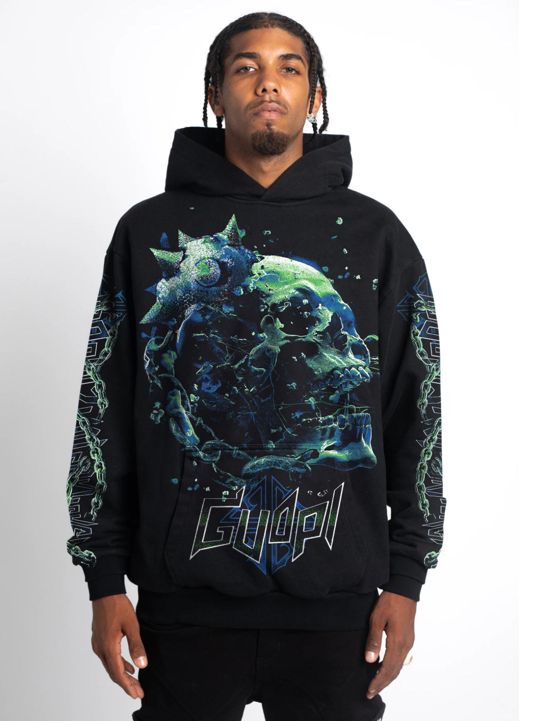 Guapi Skull Cracker Hoodie