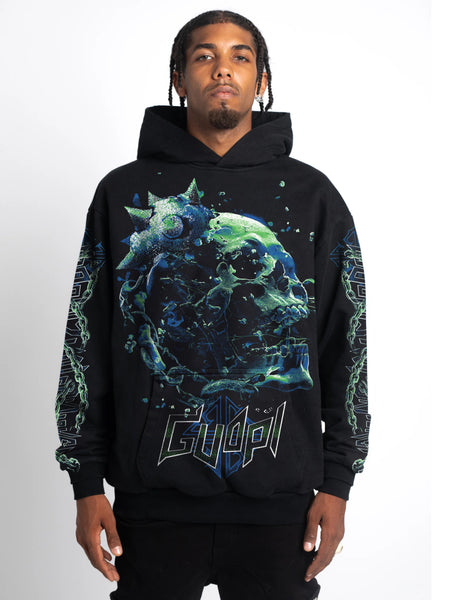 Guapi Skull Cracker Hoodie