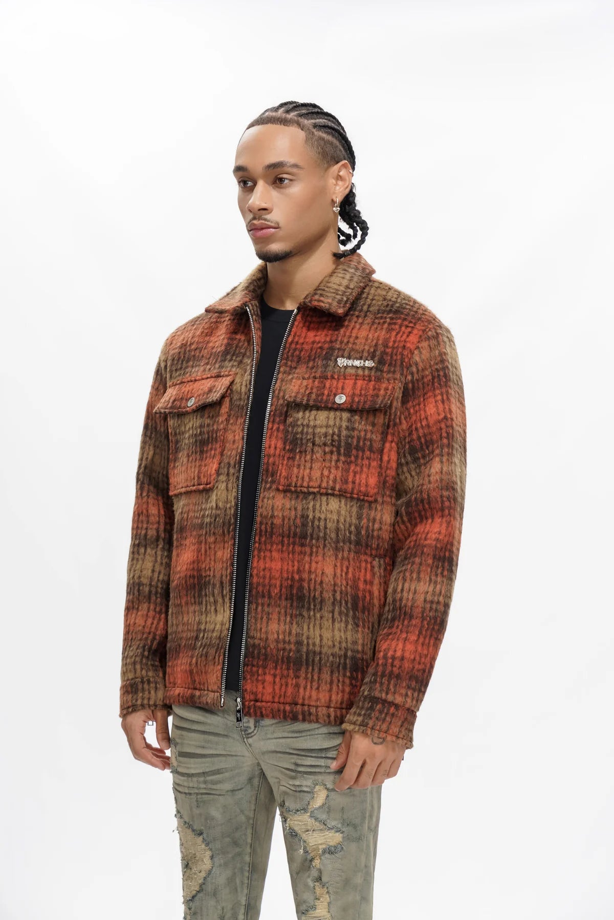 TRNCHS BLAZE JACKET ORANGE