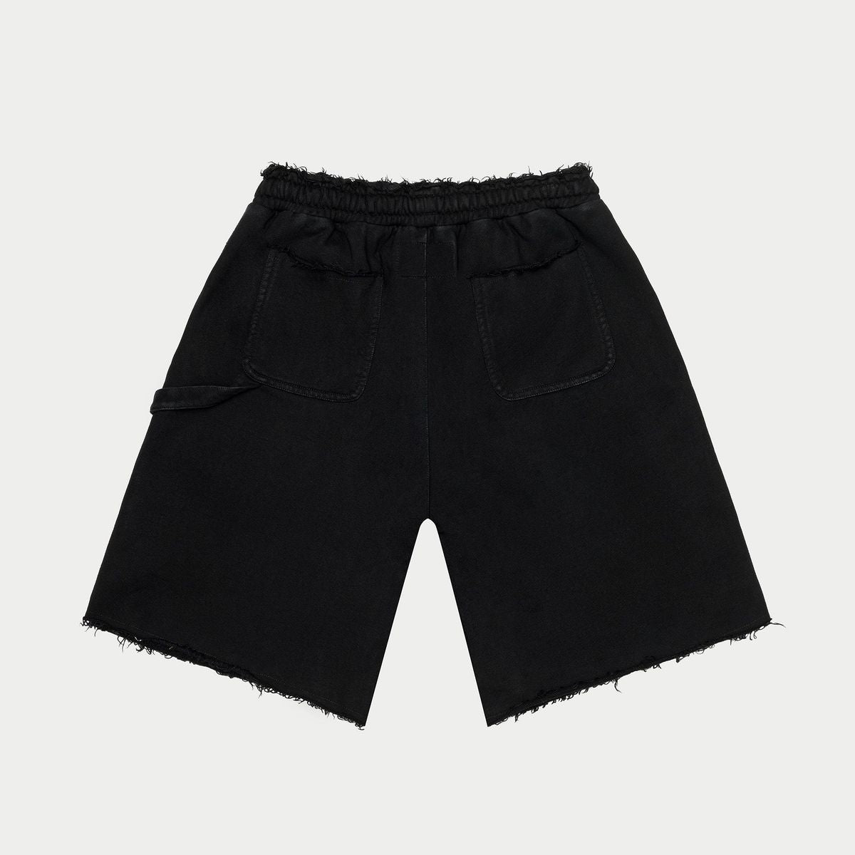 Godspeed Carpenter Distressed Shorts (Black )
