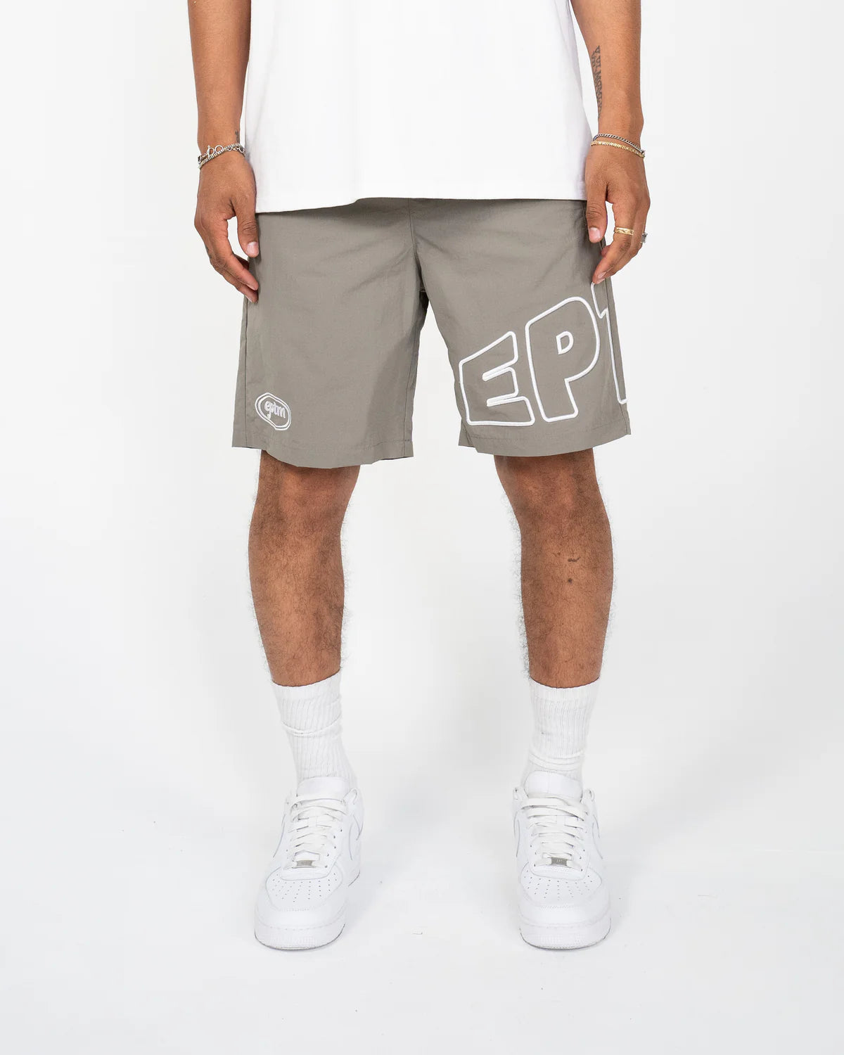 EPTM LOGO SHORTS - GREY