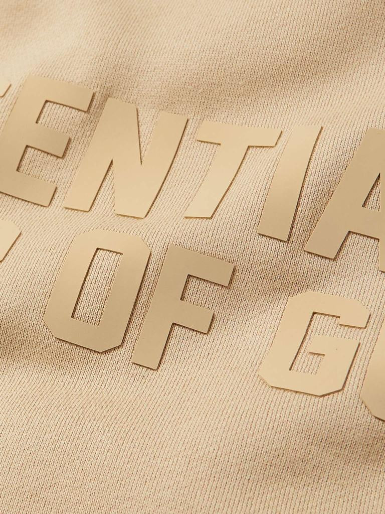 Fear of God essential hoodie in natural
