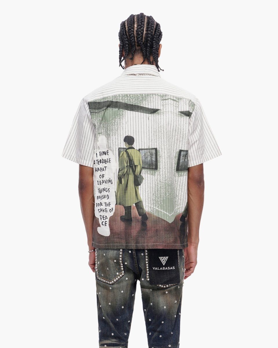 Valabasas Leave Town Pin-Striped BD