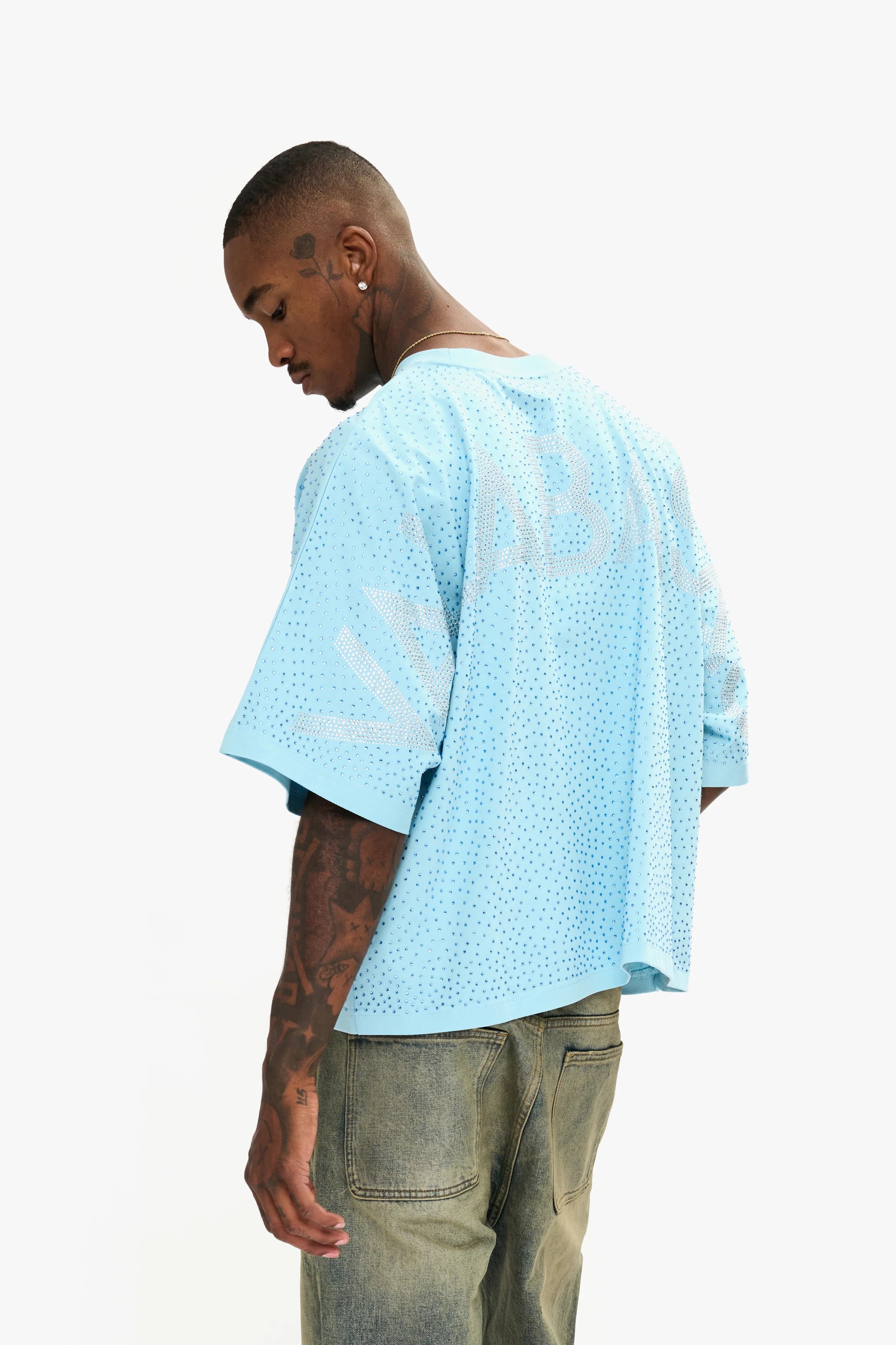 VALABASAS
CONSTELLATION TEE BLUE/SILVER