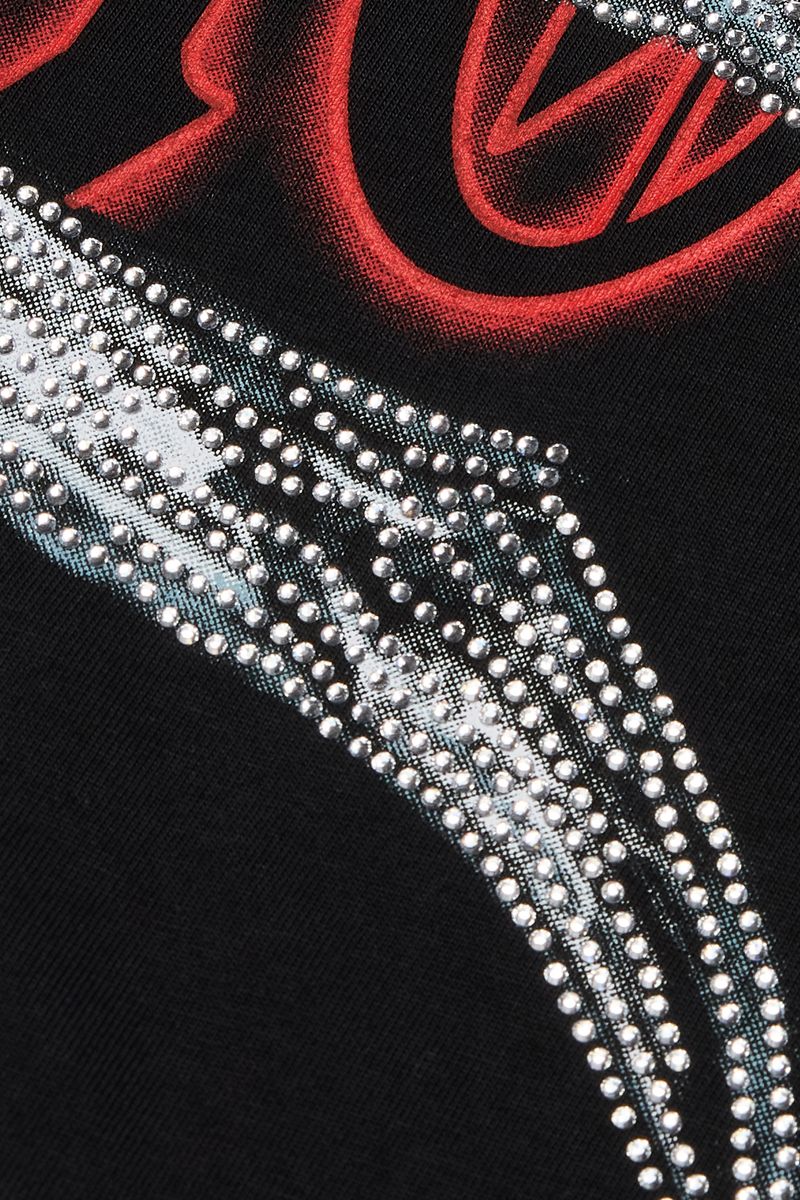 xhostile – rib cage black tee (xh-0023)