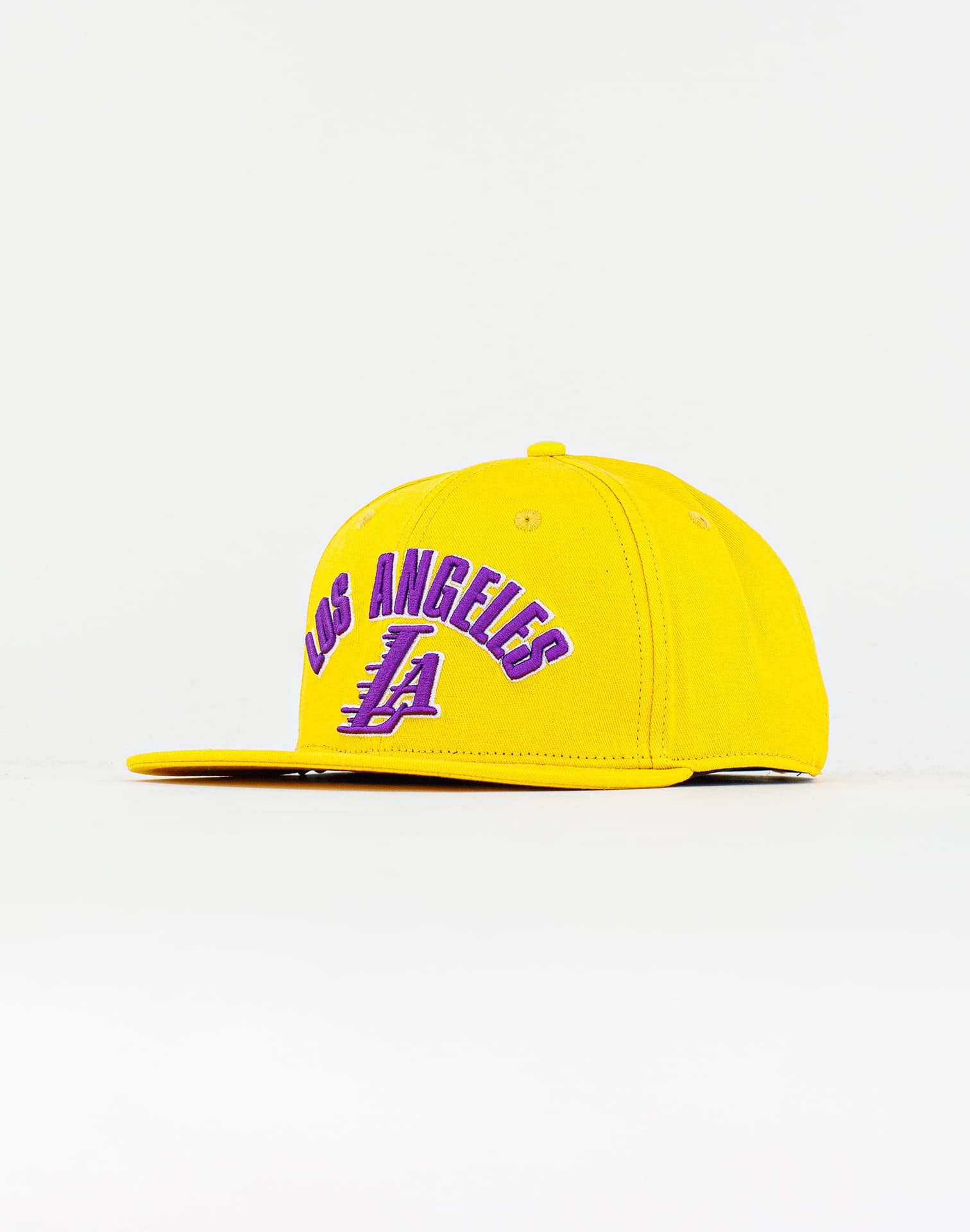 PRO STANDARD NBA LOS ANGELES LAKERS STACKED LOGO SNAPBACK