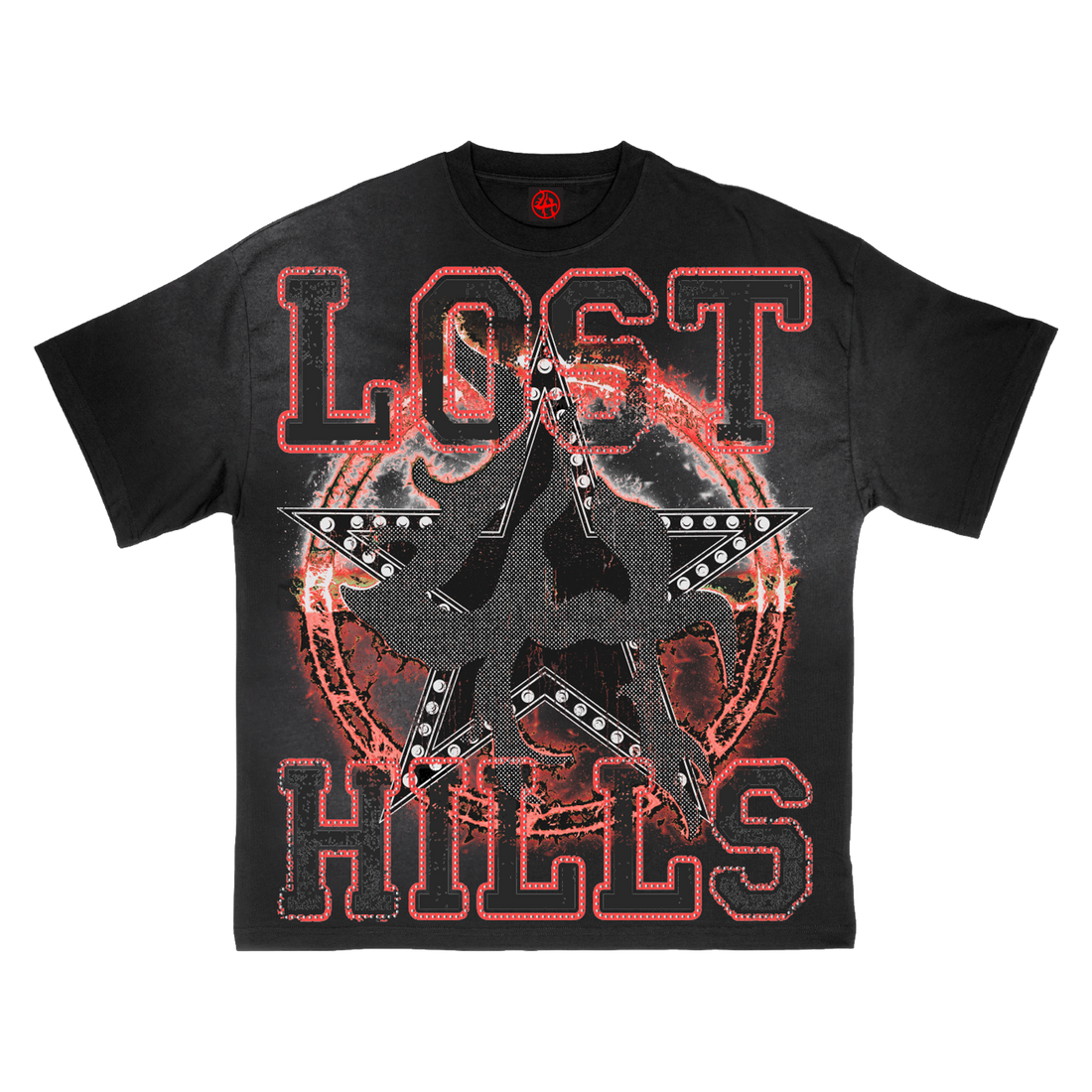 Lost hill LH5004 TSHIRT - WASHED