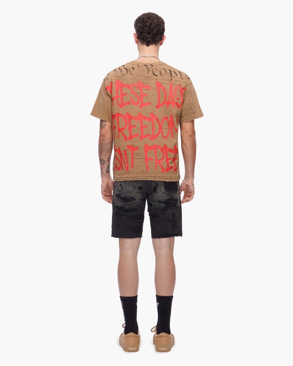 Valabasas Freedom Tee Khaki