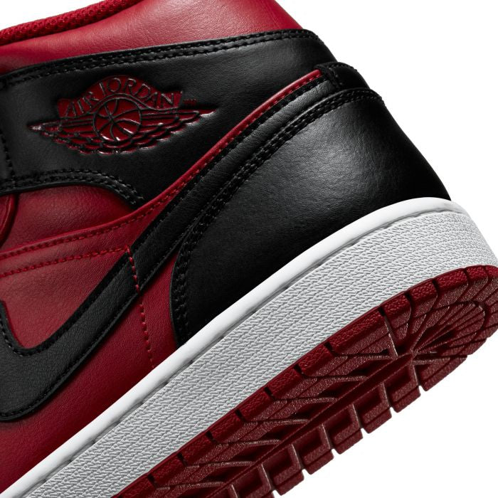 Air JORDAN 1 MID
Men – Gym Red/Black-white