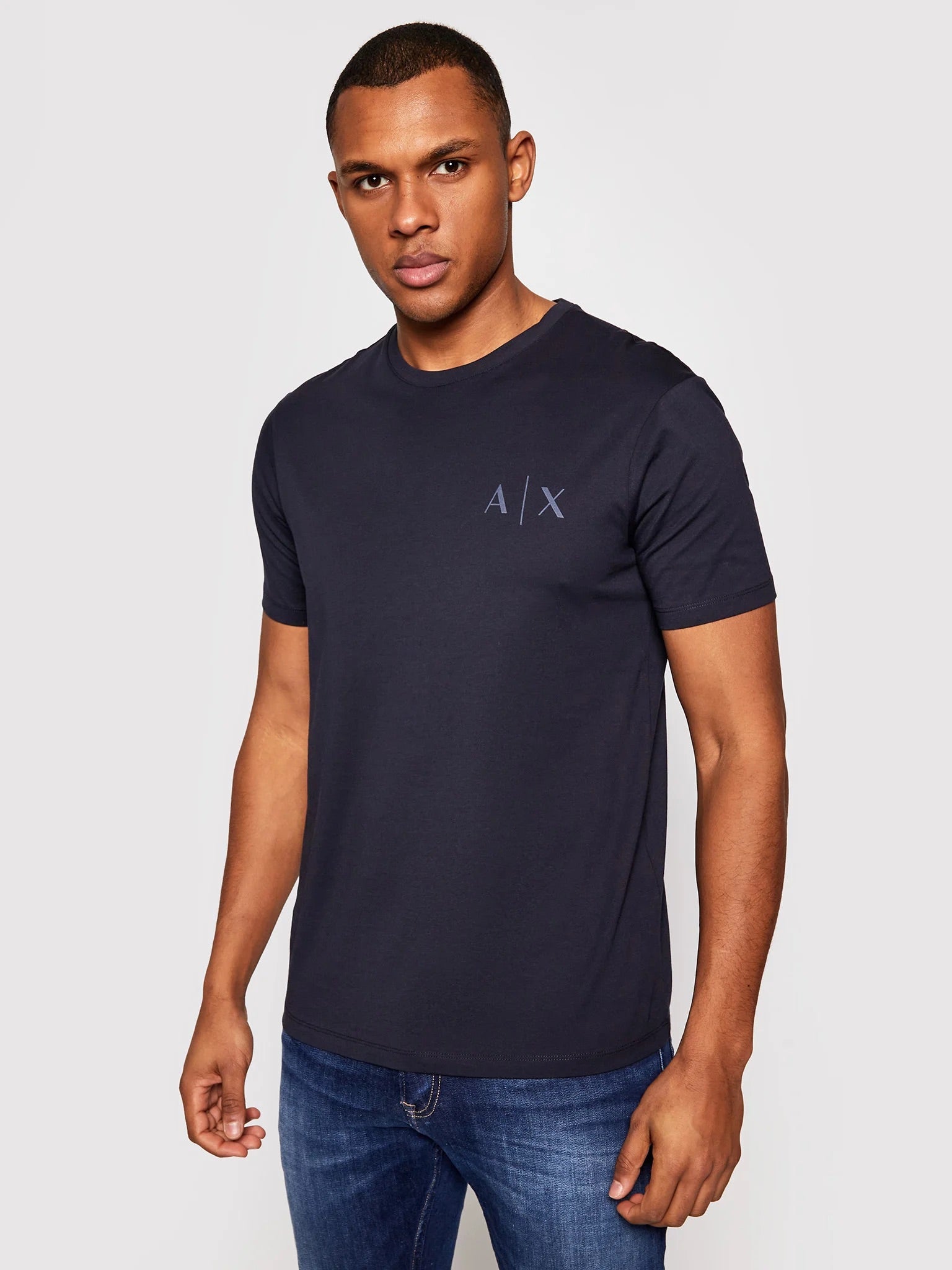 Armani Exchange Regular Navy Tshirt