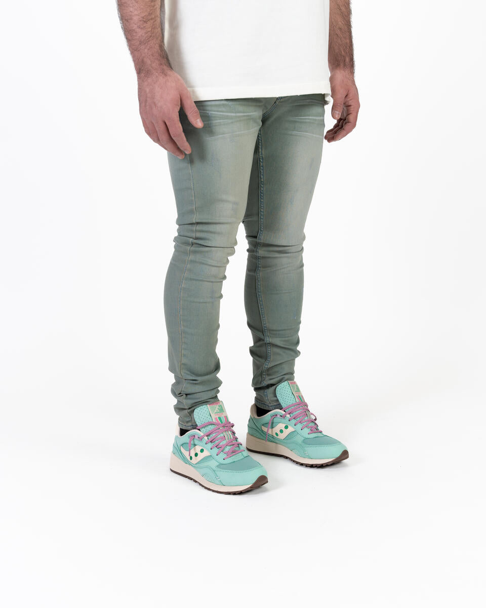 RELAPSE JEANS DEEP BLUE SKINNY DENIM BLUE