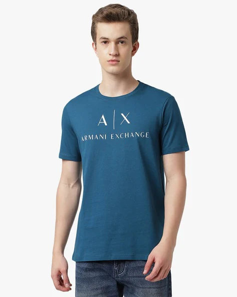 Armani Exchange slim fit icon logo Tshirt