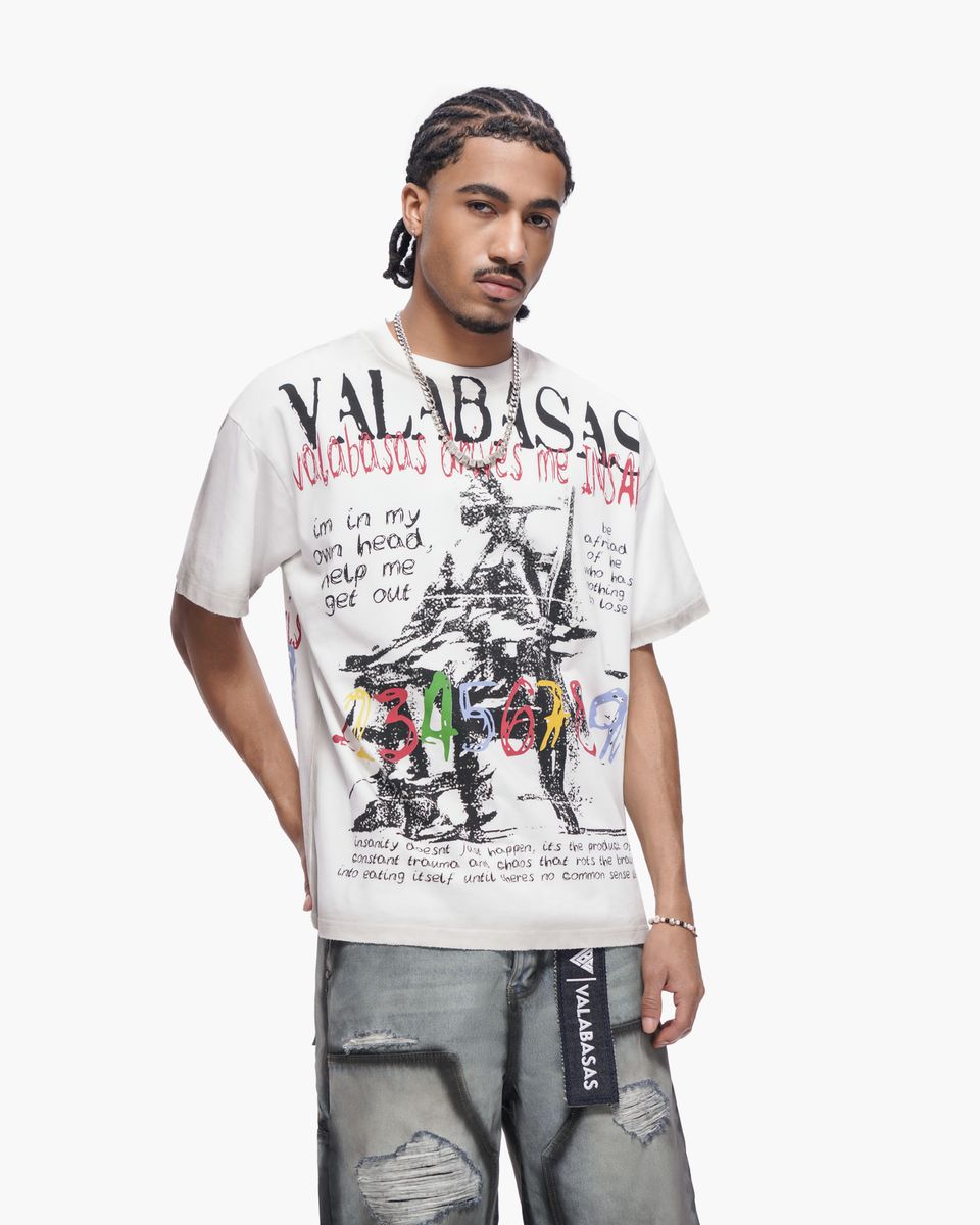 Valabasas INSANE" TEE (VLBS-VT1-108