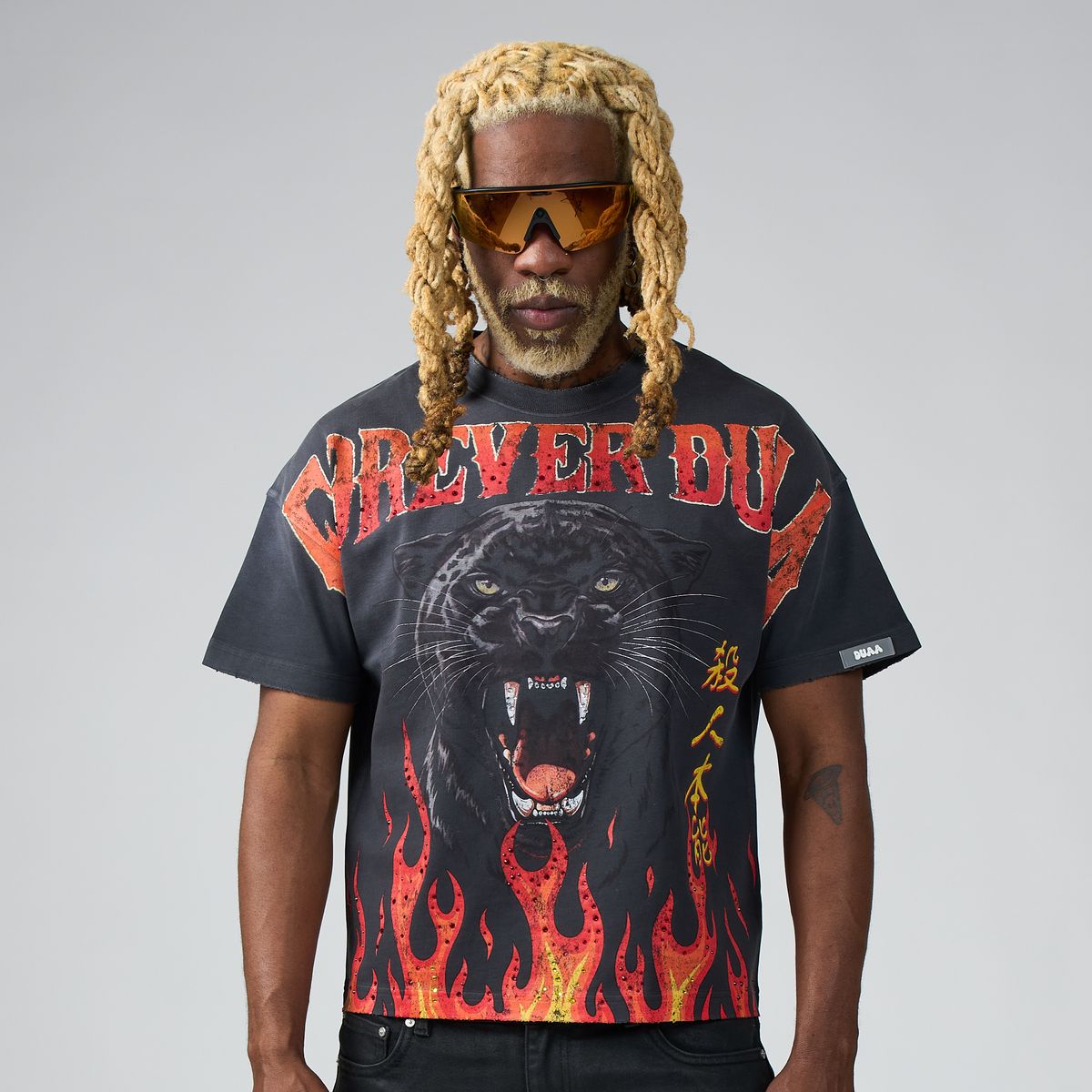 DUAA PANTHER TEE – PANTHER RED