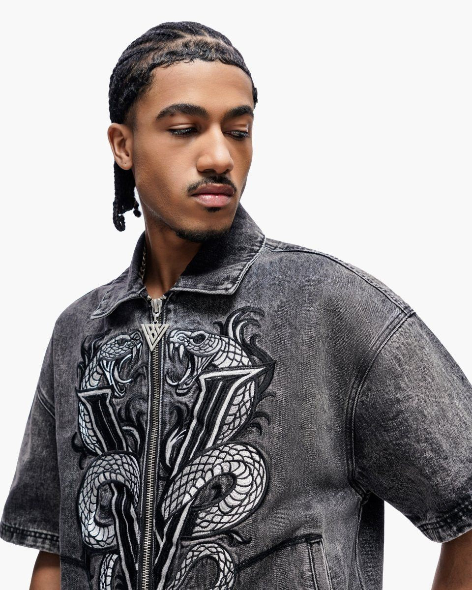 Valabasas Frostscale Denim Short Sleeve