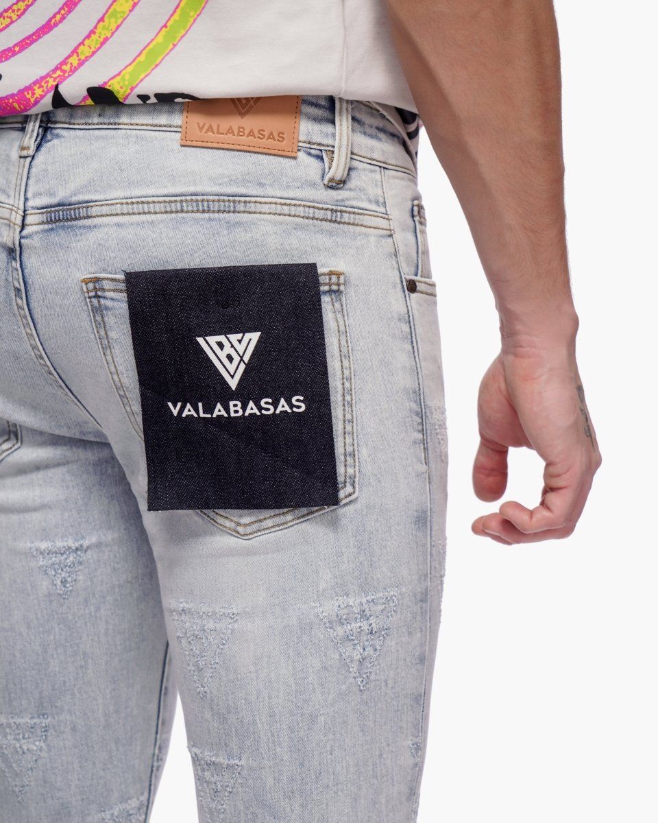 Valabasas Iso Skinny Light Blue Wash