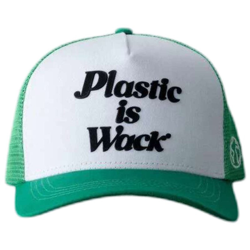 PLASTIC IS WACK SIGNATURE TRUCKER - GREEN