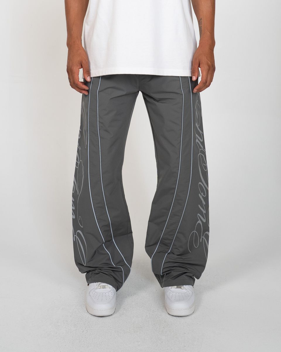 Eptm Monogram Pants- Charcoal