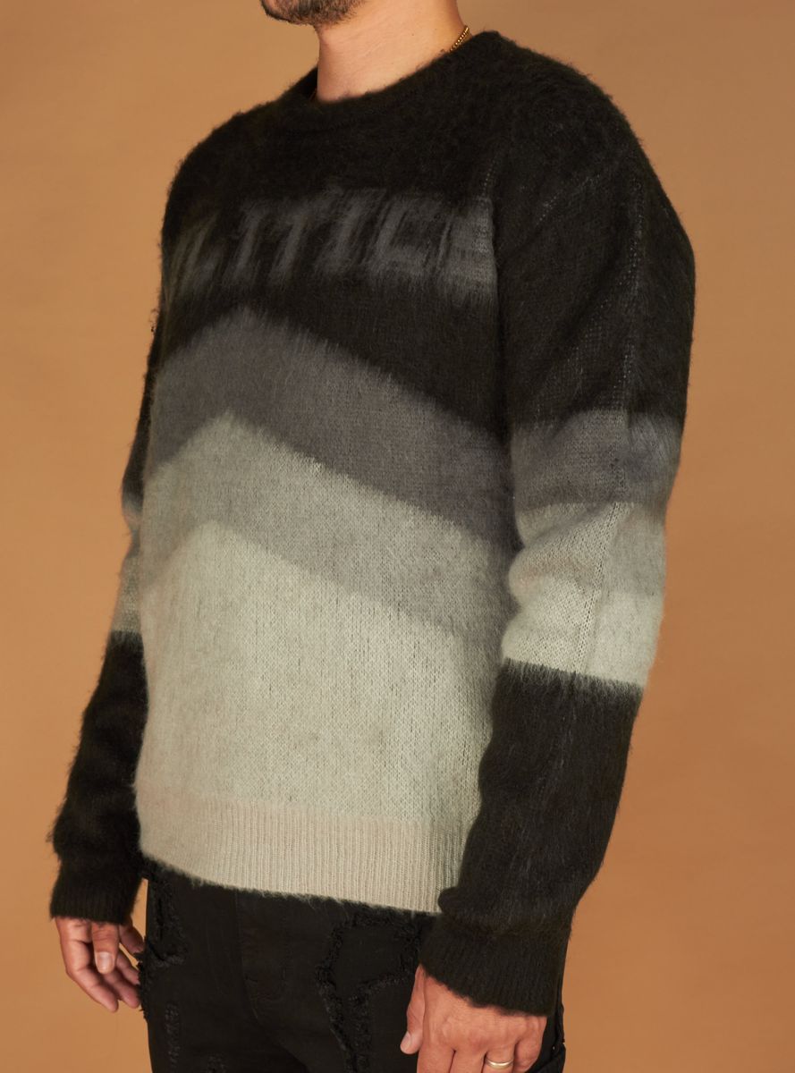 Politics Sweater - Babe - Black and Grey - 169