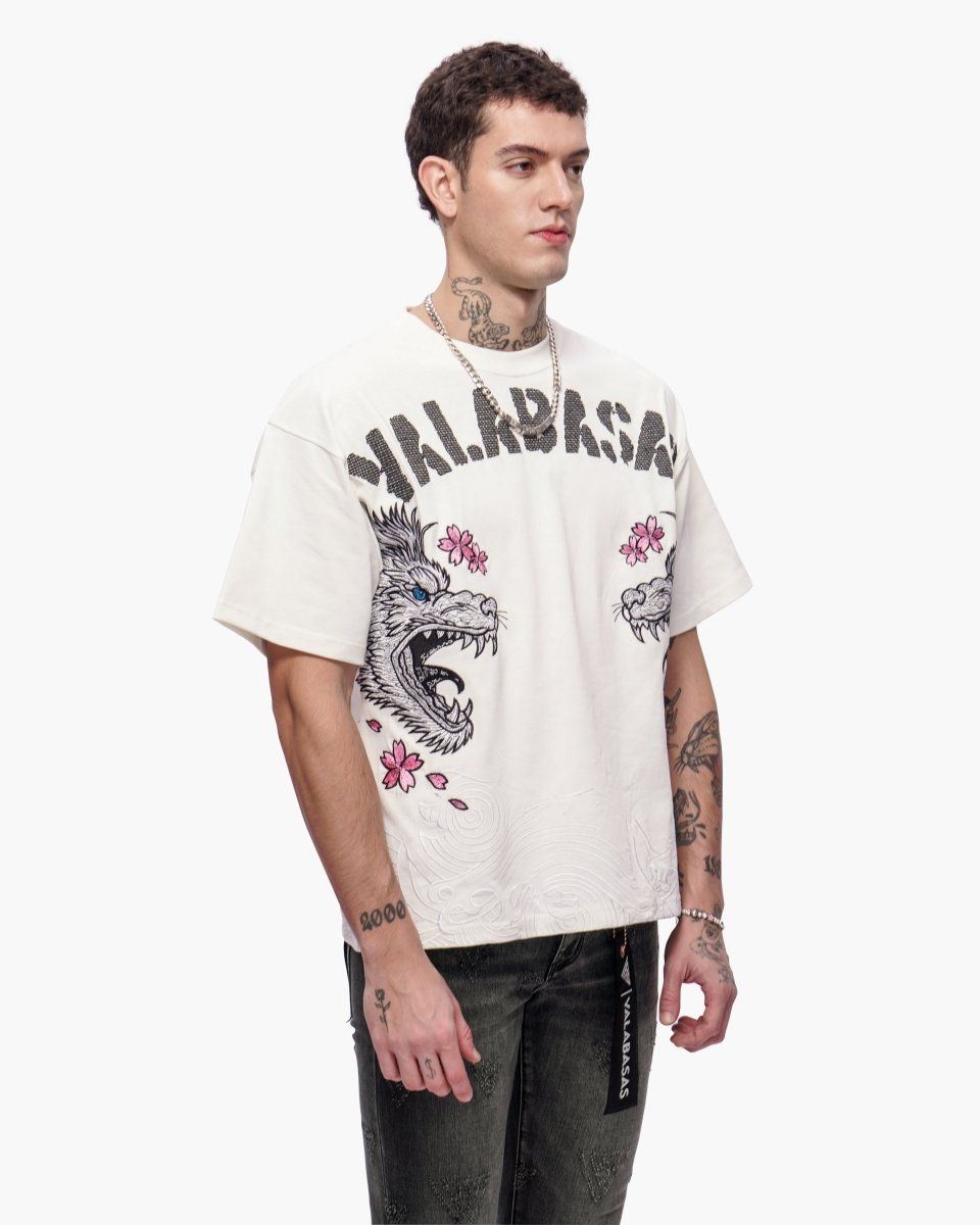 Valabasas IKARI TEE OFF WHITE