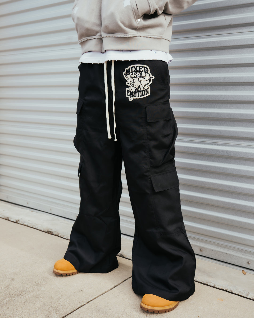 Mixed Emotion Baggy “M.E” Cargos