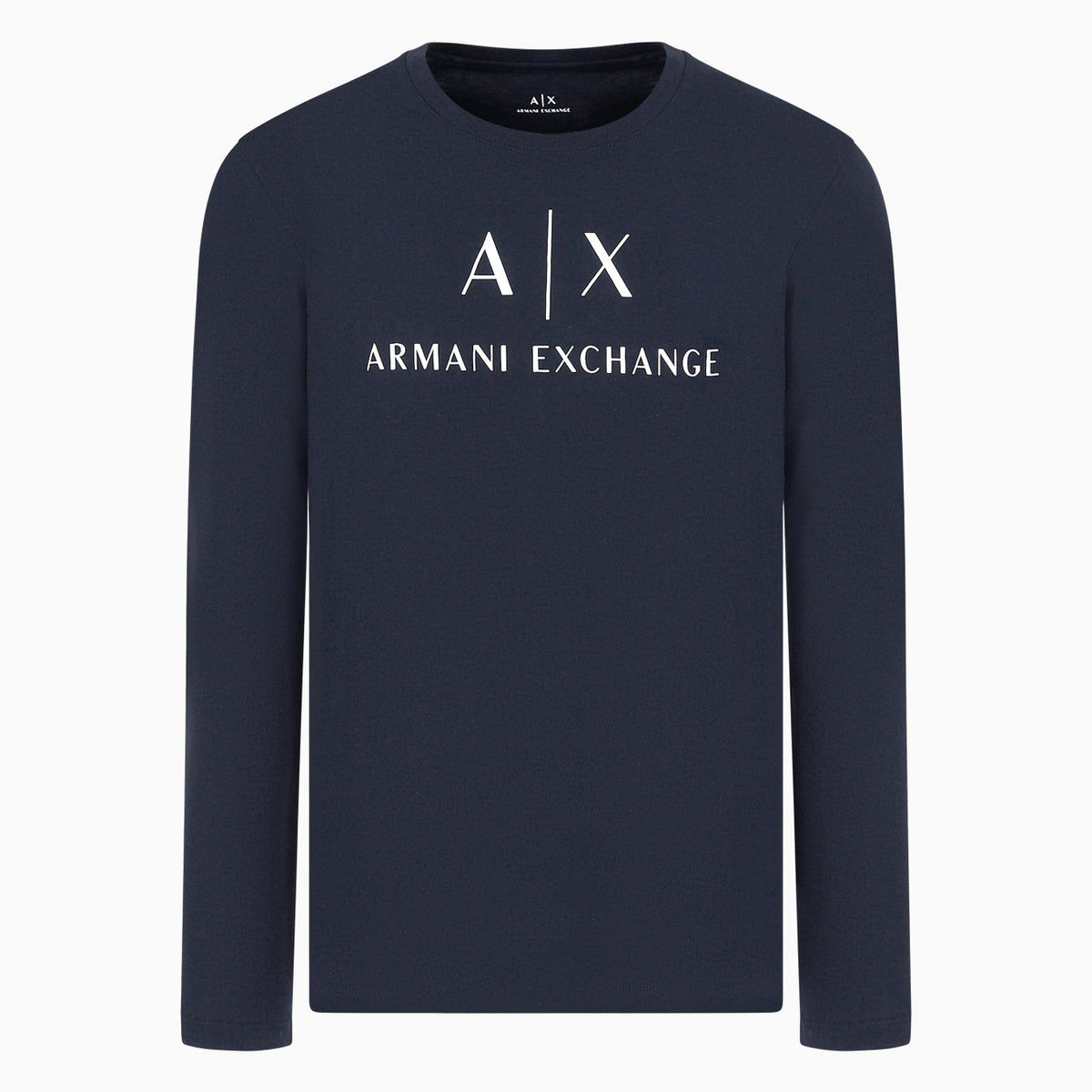 Armani Exchange Navy Long Sleeve T-Shirts