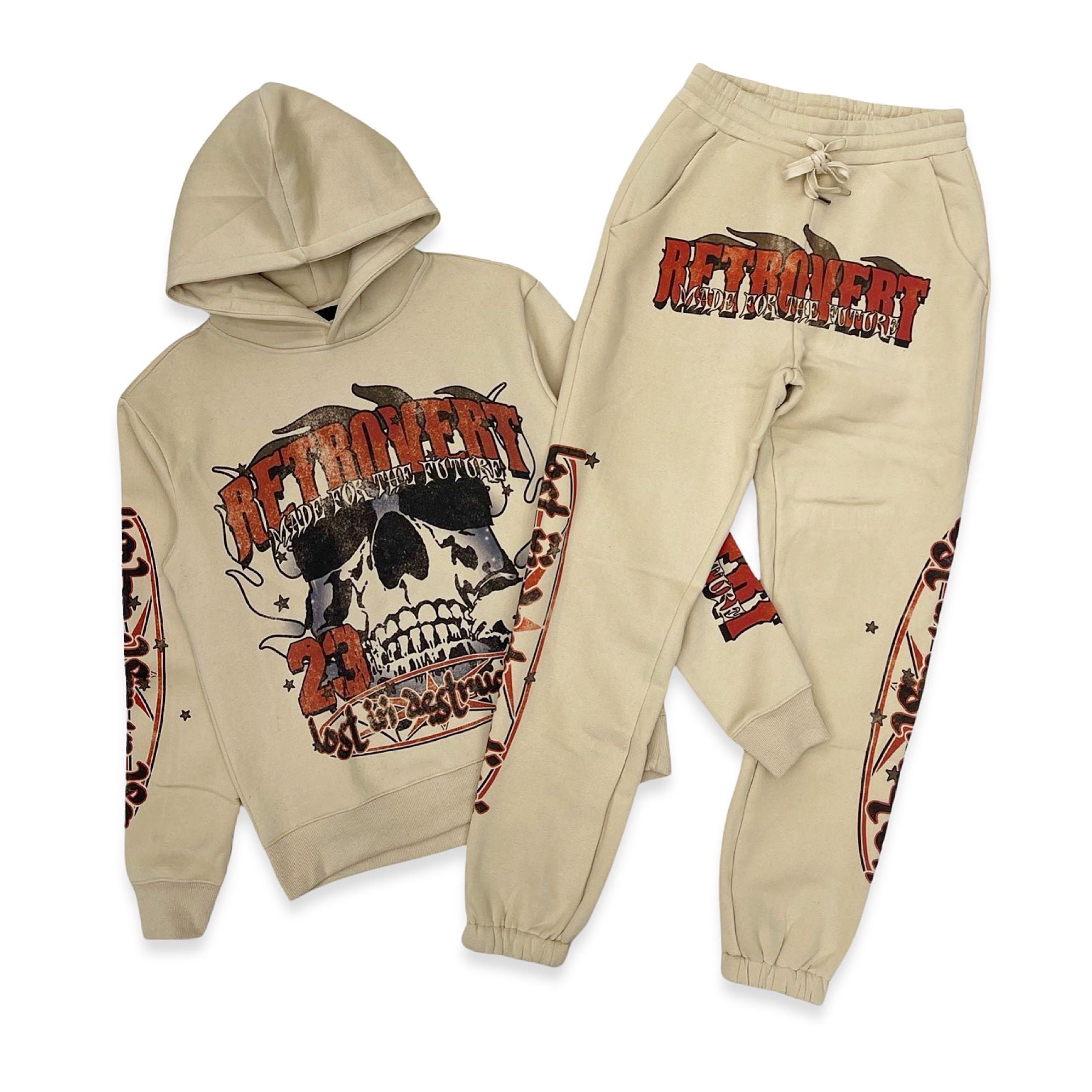 Retrovert DESTRUCTION JOGGING SET