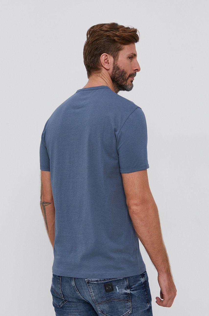 Armani Exchange Light Blue Regular fit Tshirt