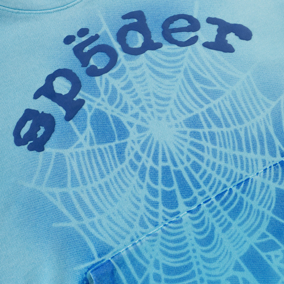 Sp5der OG Web V2 Spray Hoodie
Light Blue