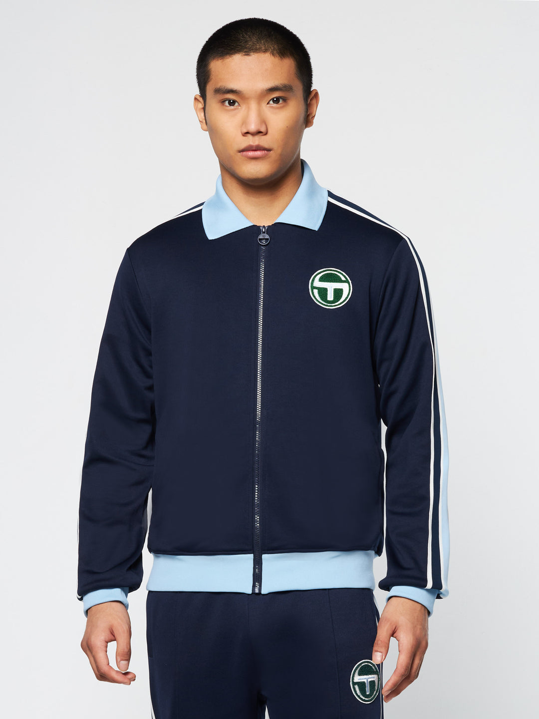 Sergio Tacchini MONTE TRACK JACKET ARCHIVIO- MARITIME BLUE & PANTS SET