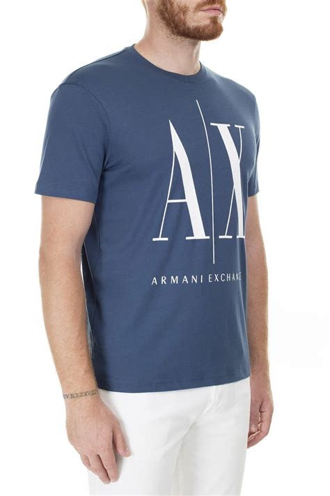 Armani Exchange Light Blue Tshirt
