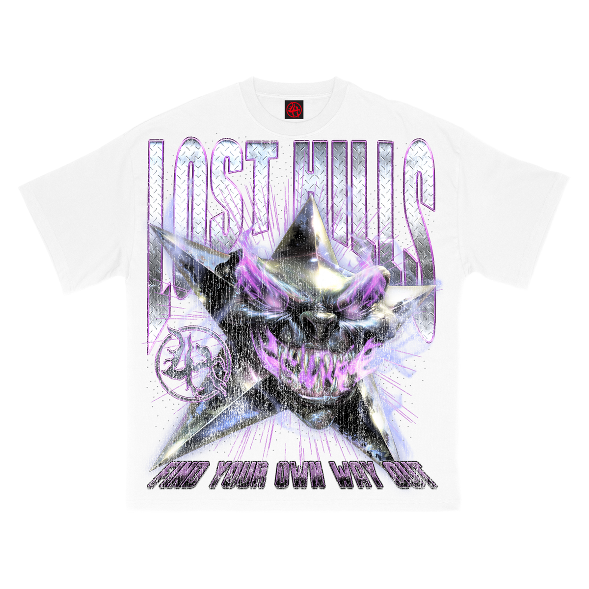 Lost Hills LH5005 TSHIRT - WHITE