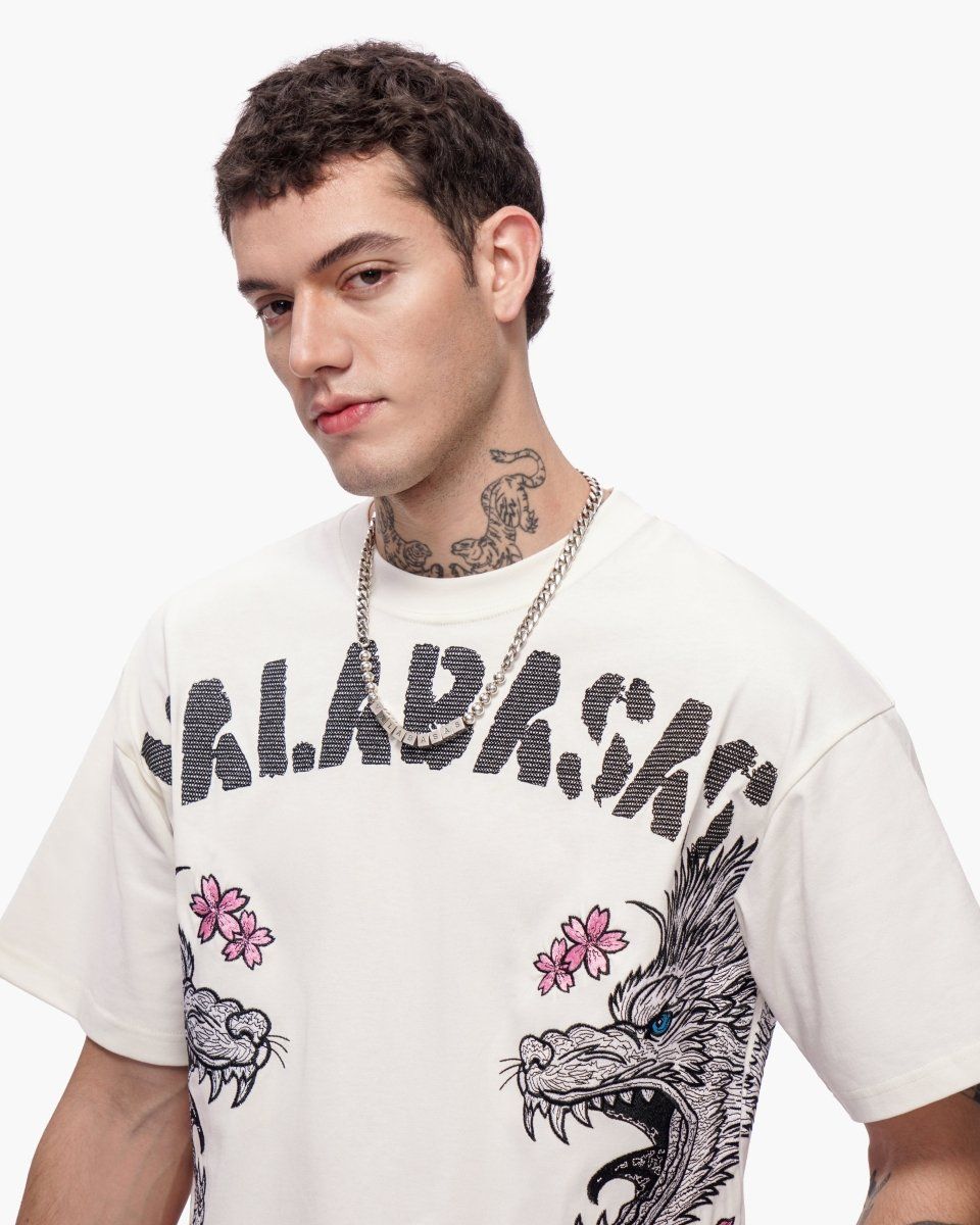 Valabasas IKARI TEE OFF WHITE