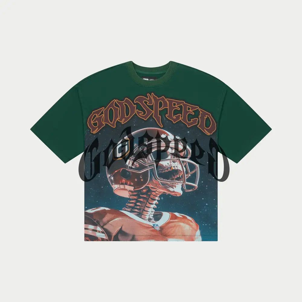 Godspeed morale (hunter green)