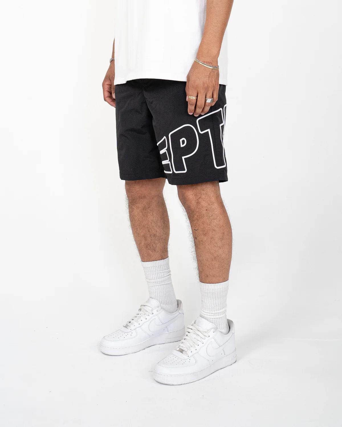EPTM LOGO SHORTS - BLACK