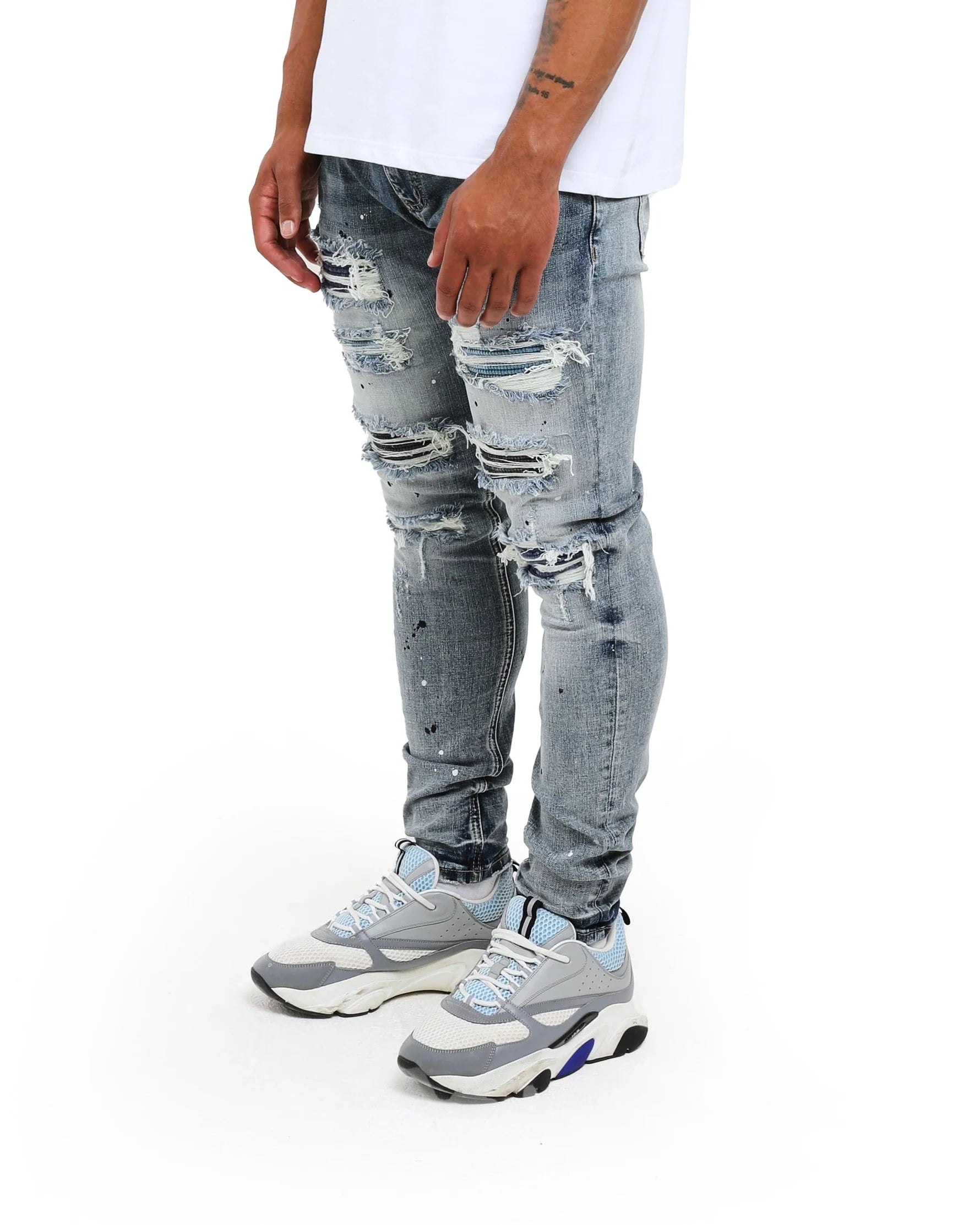 Amicci Sanko Mid Blue Jeans