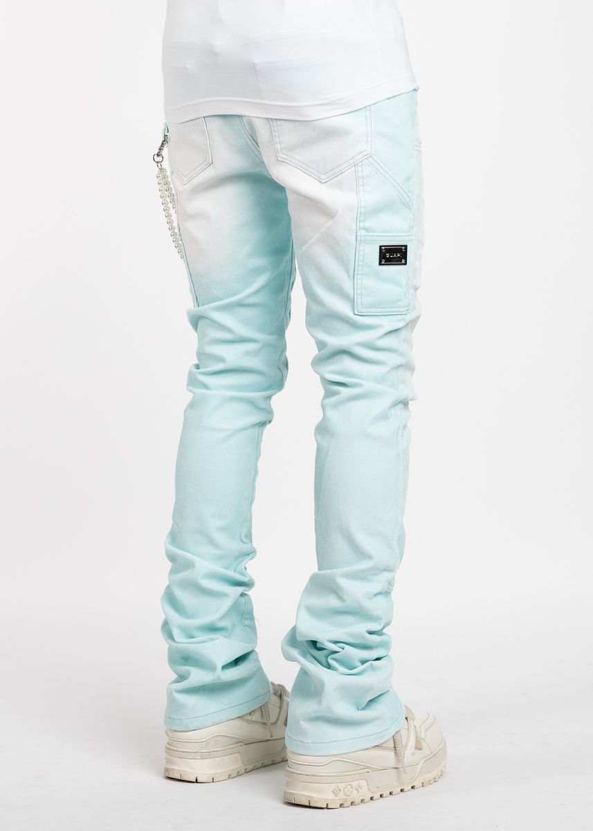 GUAPI Velvet Tiffany Carpenter Stacked Denim