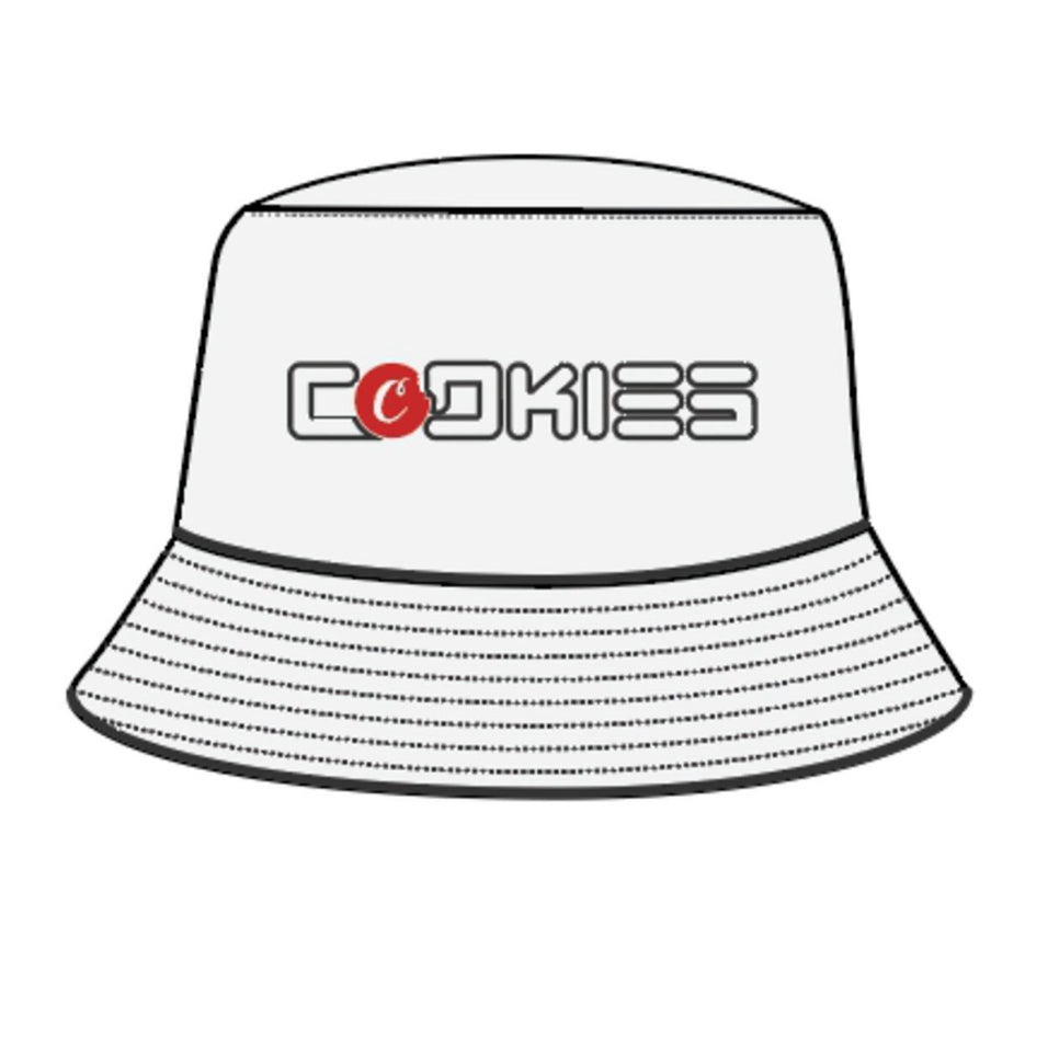 Cookies Formula 1 Bucket Hat White