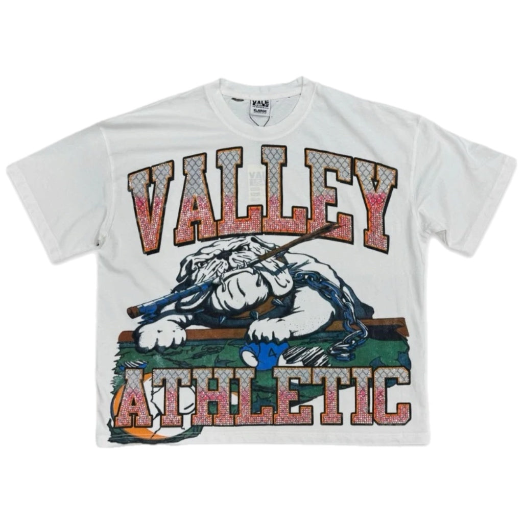 Vale Forever – Valley Dreams White Polo Bling Tee