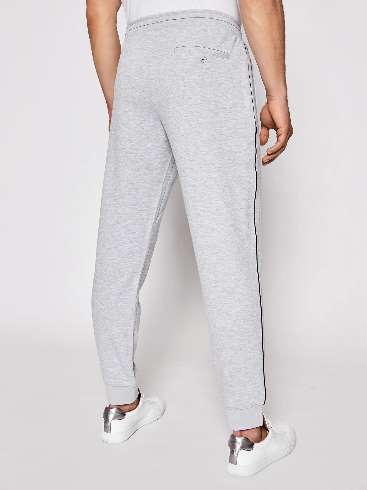 armani exchange grey trouser