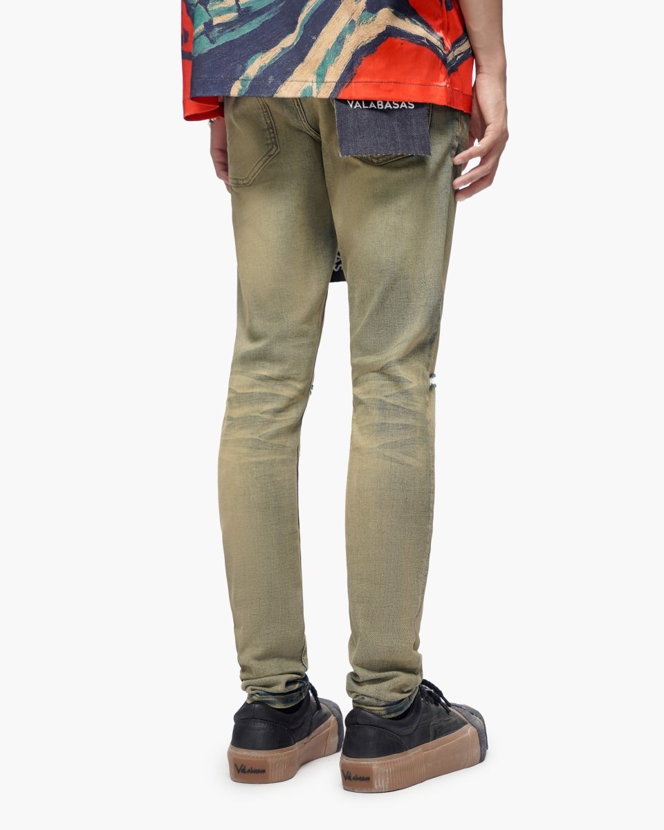 MR.CLEAN Medium Vintage Skinny Jeans