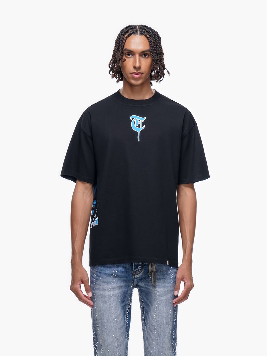 TRNCHS
"FORGED FROM BONE" BLACK TEE