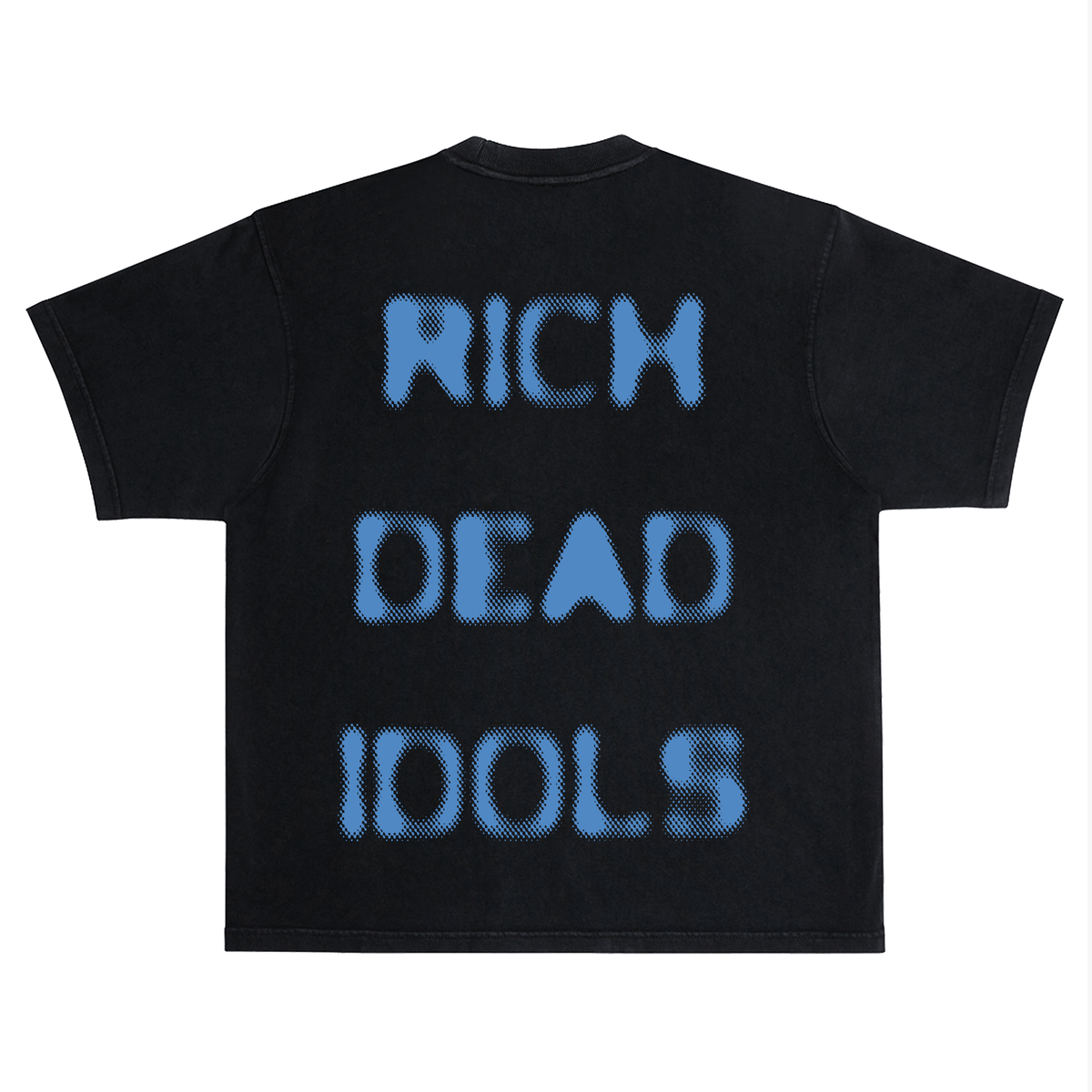 Rich Idols “Rich Sex and Big Checks” T-Shirt – Black and Blue