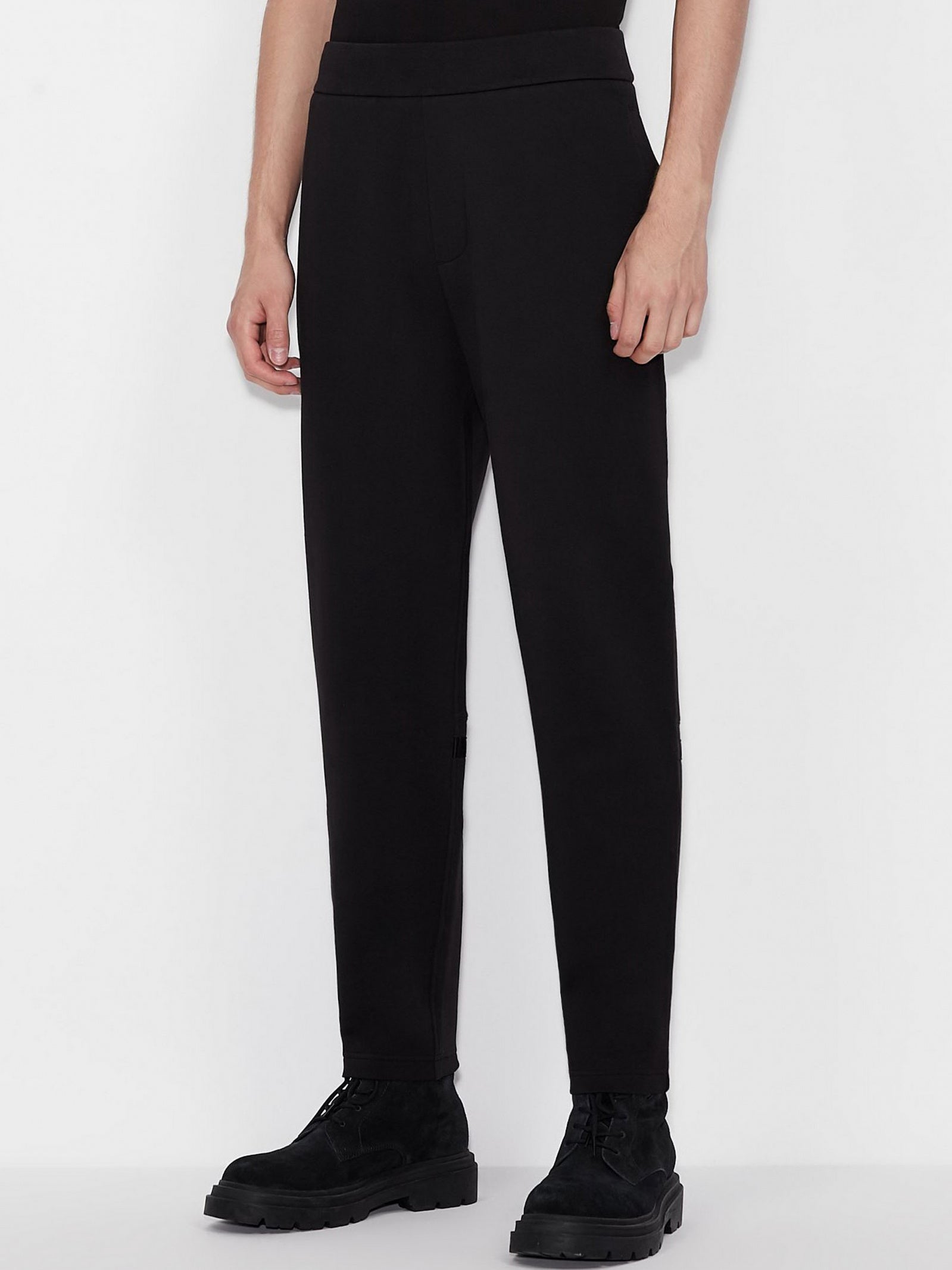 armani exchange black pants