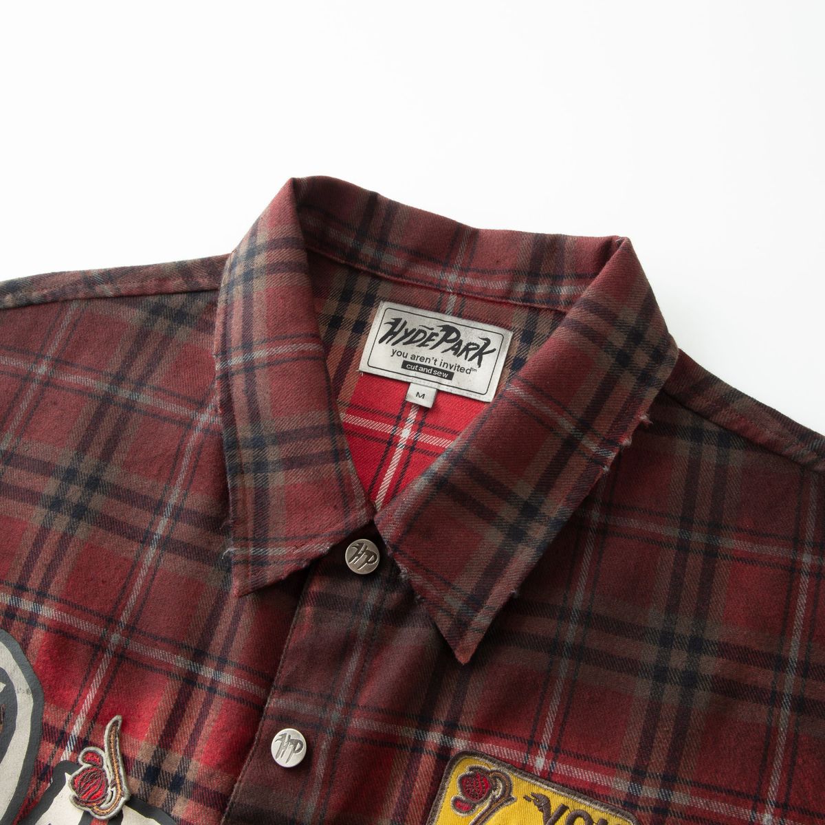 Hyde park Park Goods Flannel LS Shirt - Red