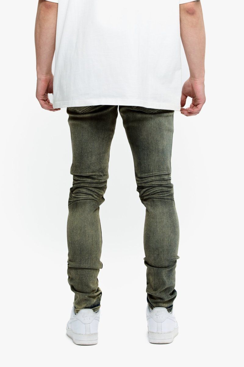 Valabasas Mr.Flex Skinny Brown/Blue Vintage washed